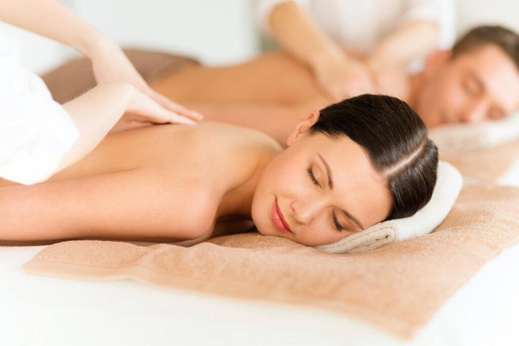 Massage room at HCM Home Massage in Masteri Thao Dien