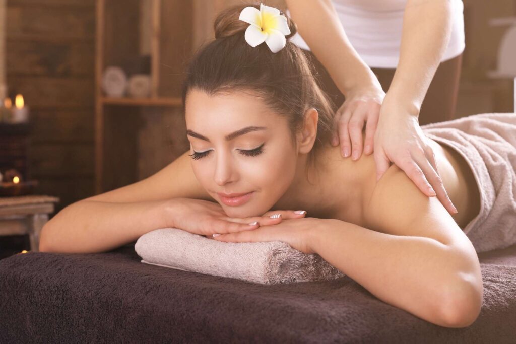 Relaxing hot stone massage in modern HCMC apartment